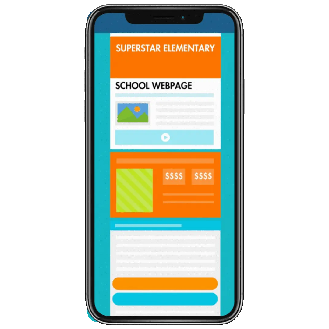 FundHub on a phone