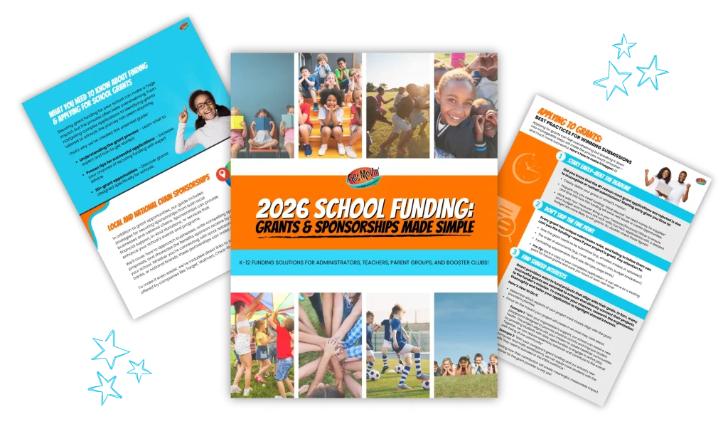 Pages from the guide, 2026 School Funding: Grants & Sponsorships Made Simple
